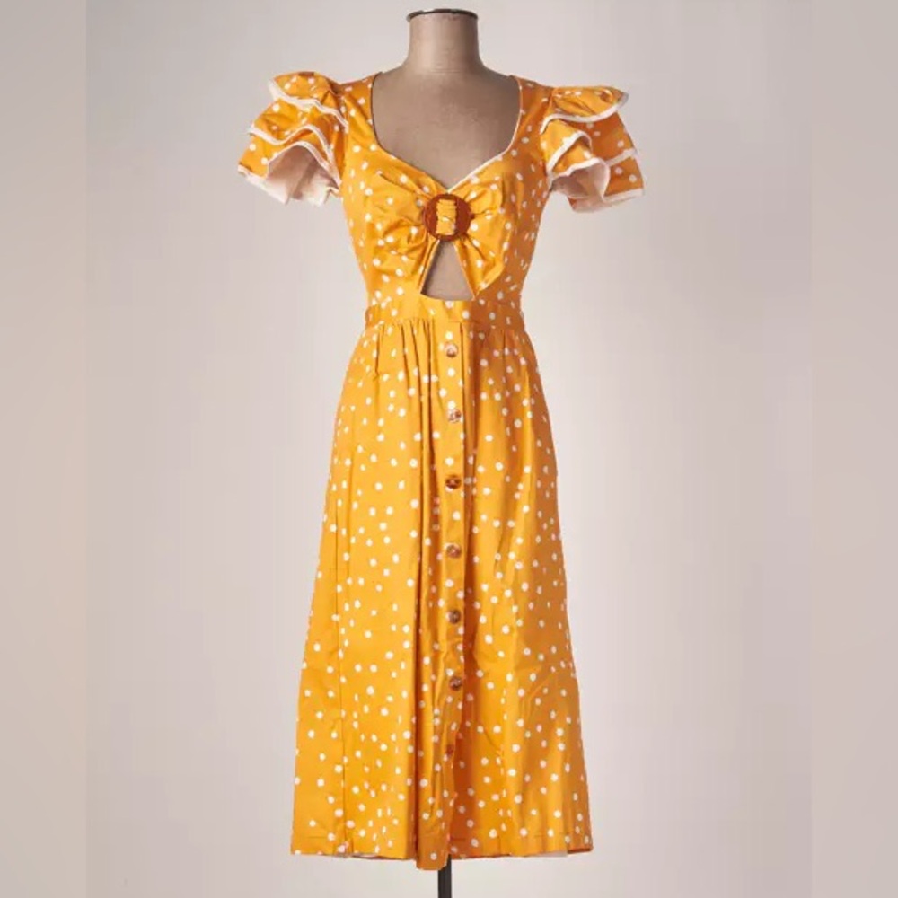 Azulu Cutout Dress (made in Columbia)
